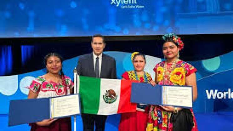 Estudiantes zapotecas ganan Premio Mundial Juvenil del Agua 