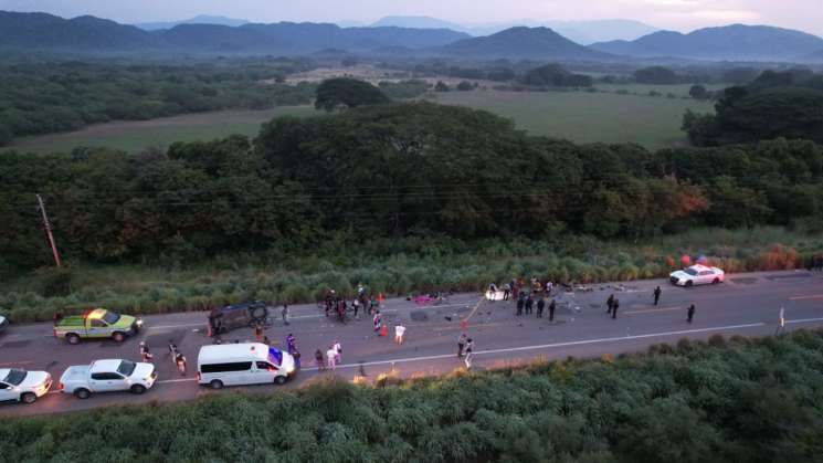 Tras accidente, precaución en tramo Santiago Niltepec - La Blanca