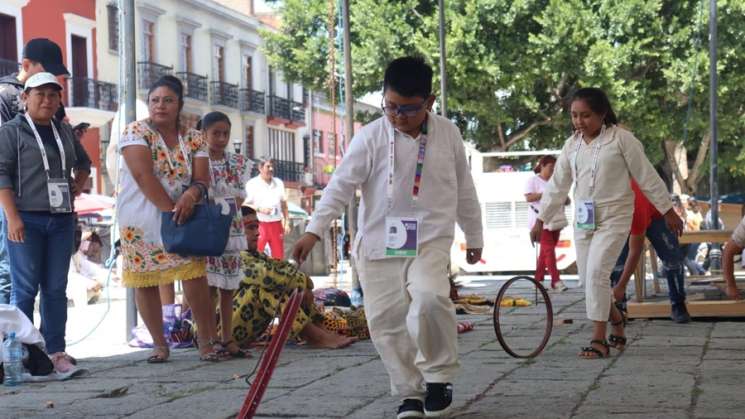 Realizan talleres de juegos autóctonos y tradicionales en Oaxaca 