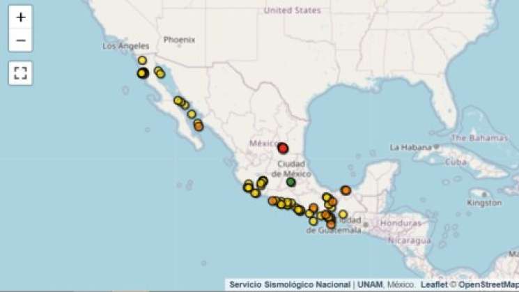 Oaxaca suma 5 mil 022 sismos en lo que va del año