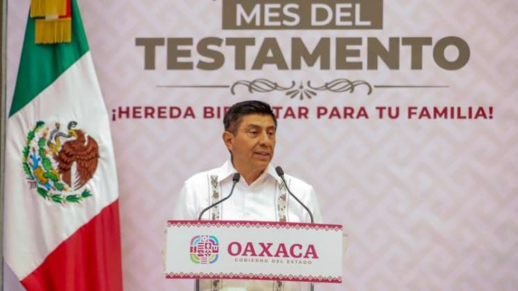 Arranca en Oaxaca programa Septiembre mes del Testamento 