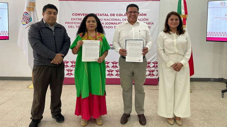 Setrao y Conalep firman convenio en capacitación laboral 