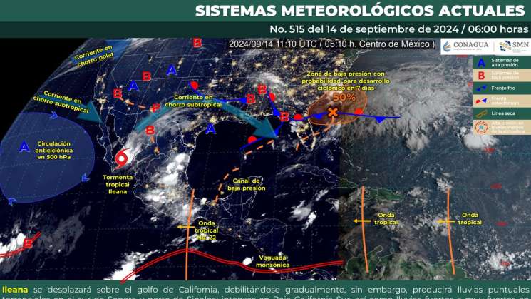 Se prevé fin de semana con lluvias intensas en Oaxaca