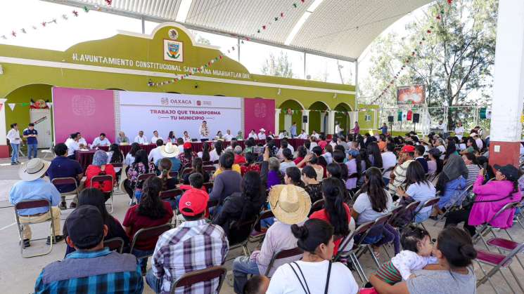  Invertirá la Primavera Oaxaqueña 5 mdp en Santa Ana Miahuatlán  