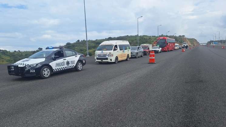 Operativo Carrusel en autopista Barranca Larga-Ventanilla 