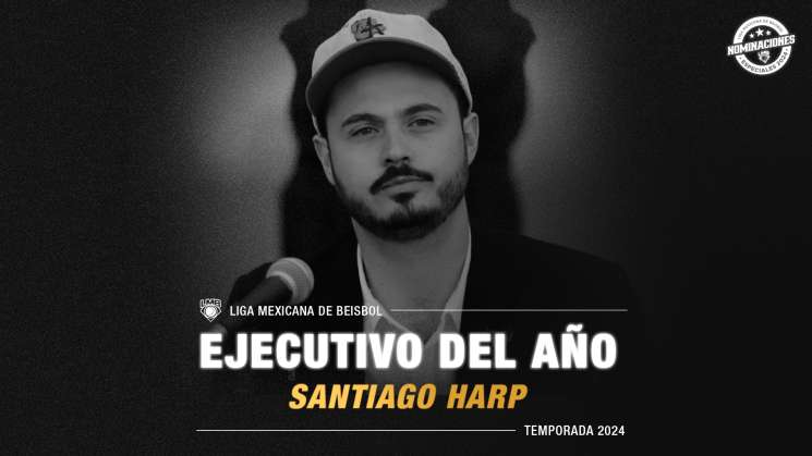       Santiago Harp Grañén, Ejecutivo del Año 2024 en la LMB