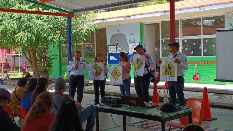 Forma PVE Guardianes de la Seguridad Vial en Nazareno Etla