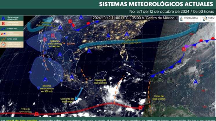 Vientos y bajas temperaturas para tarde-noche de sábado en Oaxaca