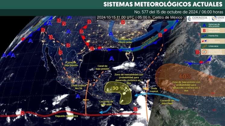  Continuarán bajas temperaturas en zonas serranas de Oaxaca 