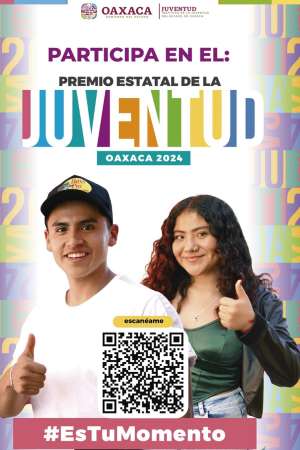 Se amplia convocatoria del Premio Estatal de la Juventud