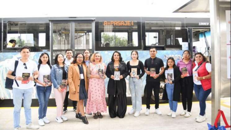 Promueven hábito de lectura entre usuari@s de unidades de CityBus