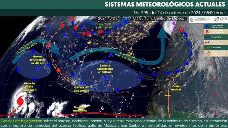 Continuarán lluvias en Cuenca del Papaloapan y Sierra de Juárez 