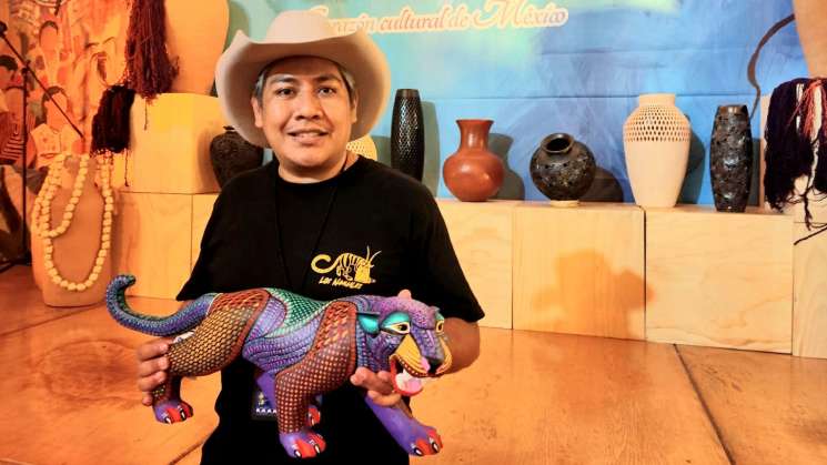 Alebrijes oaxaqueños impresionan en el FIC