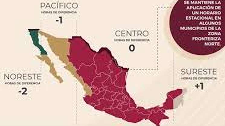 33 municipios fronterizos tendrán cambio de horario en México