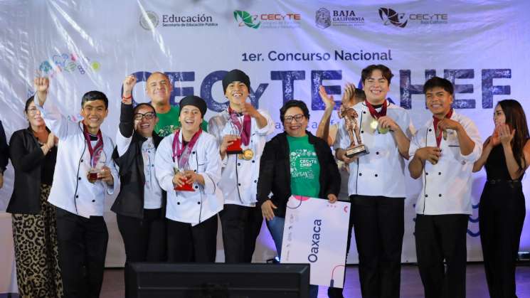 Oaxaca gana en Concurso Nacional CECyTE Chef en Baja California 