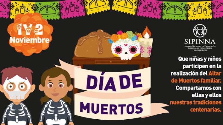 México celebra a sus muertos este 1 de noviembre 