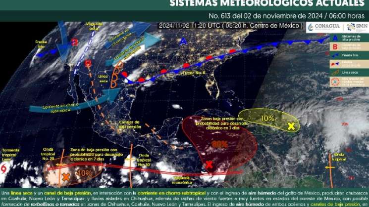 Se prevén lluvias escasas en zonas montañosas de Oaxaca 