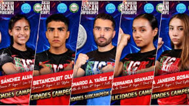 México suma 25 medallas en Campeonato Panamericano de Kickboxing