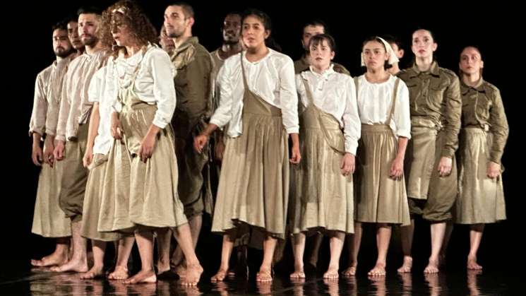 Coreografía Bajo la sombra del alba; Homenaje a Rufino Tamayo