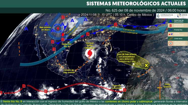 Pronostican lluvias con chubascos aislados vespertinos en Oaxaca 