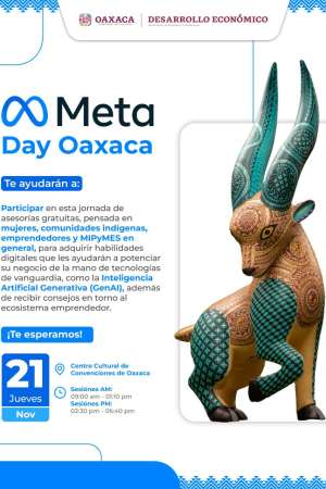 Llega a Oaxaca Meta Day, evento para impulsar Mipymes