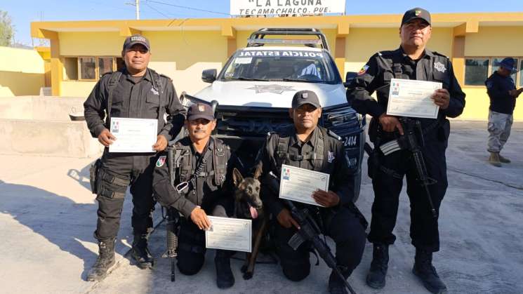 Policías Estatales se certifican en manejo de Unidades Caninas