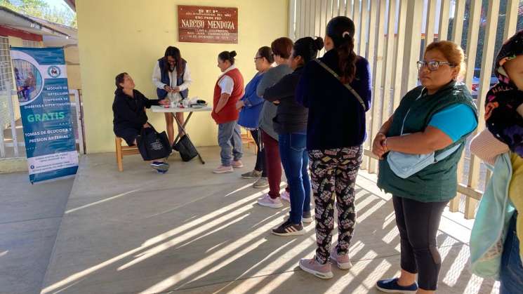 Acciones comunitarias para combatir diabetes en Oaxaca 