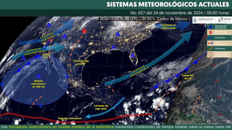 Continuarán temperaturas frías durante noche y amanecer en Oaxaca