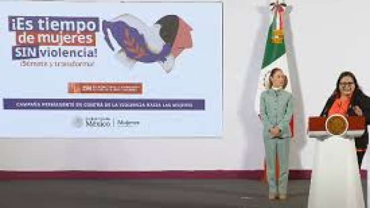 Lanza México campaña contra violencia machista 