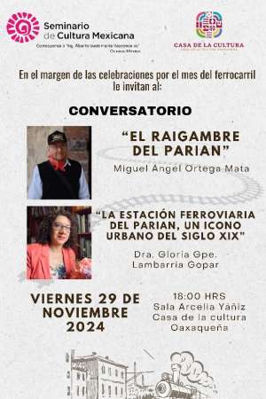 Ofrece CCO conversatorios y presentación de libro en fin de mes