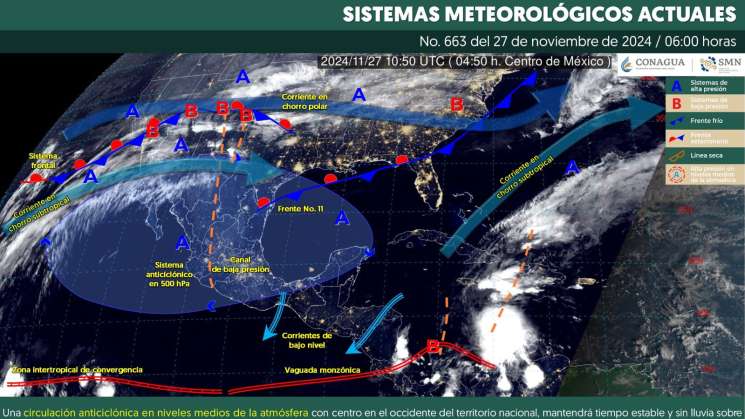 Se mantendrán bajas temperaturas para este miércoles en Oaxaca   