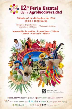 Inicia 12° Feria Estatal de la Agrobiodiversidad 2024