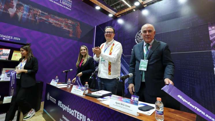 TEPJF inaugura su stand en la FIL Guadalajara 2024  