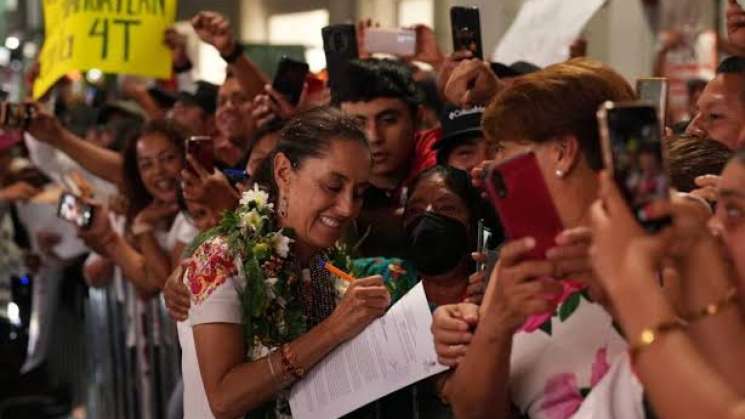 Claudia Sheinbaum de gira por Oaxaca el fin de semana 