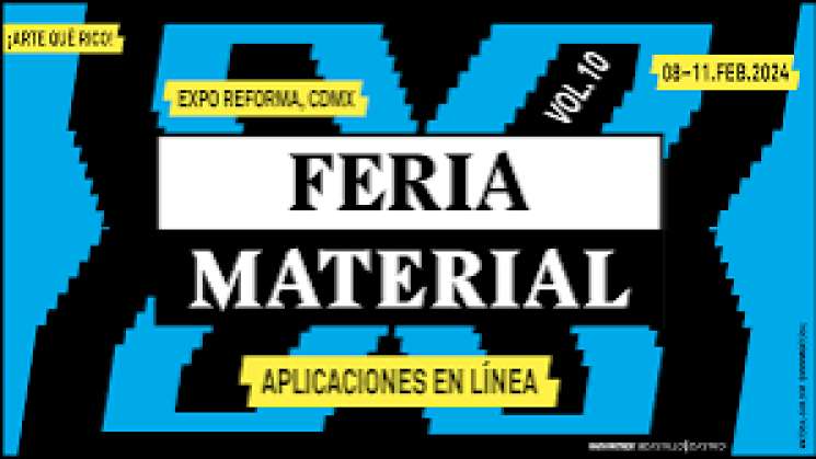 Invitan a la 11° Feria Material en ExpoReforma CDMX 