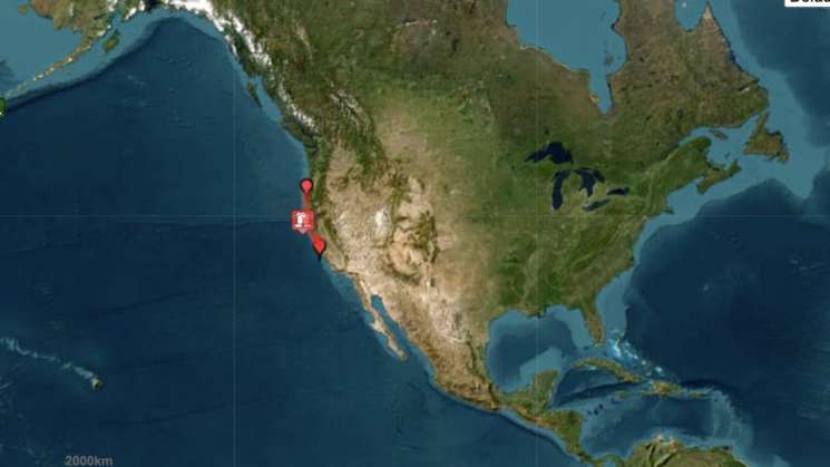 Sin daños ni heridos, sismo de 7.0 en California 