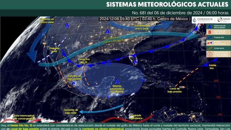 Se prevé ambiente estable para este viernes en Oaxaca