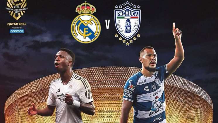 Gana Copa Intercontinental 2024 el Real Madrid al Pachuca 3-0 