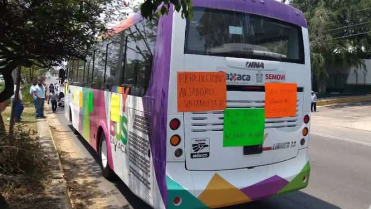 Tras disturbios en parada de CityBus acuerdan sanciones en Oaxaca