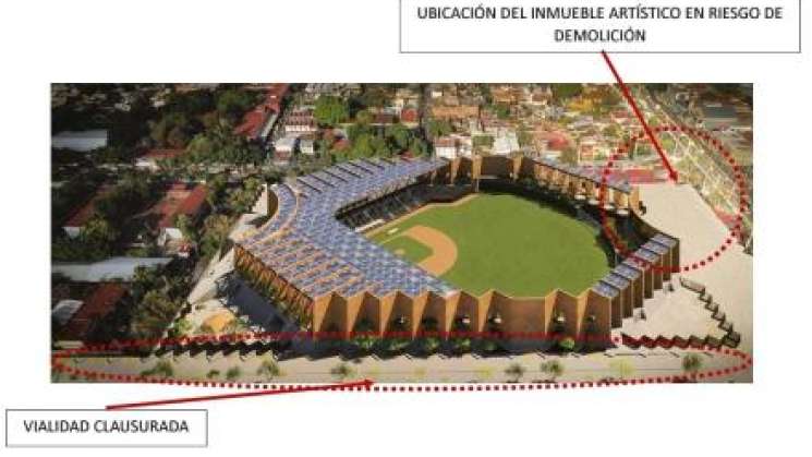 Denuncian irregularidades en nueva obra en estadio Vasconcelos 