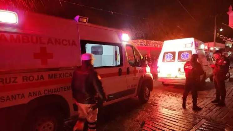 4 heridos en capital de Oaxaca tras explosión de cohetes 