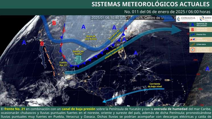 Se prevén condiciones inestables para este lunes en Oaxaca 