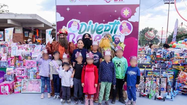 Celebran la ilusión de los Reyes Magos en el Parque Primavera