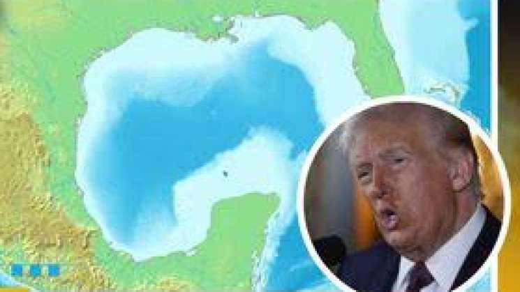 Trump cambiará Golfo de México por “Golfo de América”