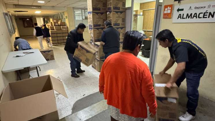 Continúa el abasto de insumos en el Hospital General de Oaxaca 