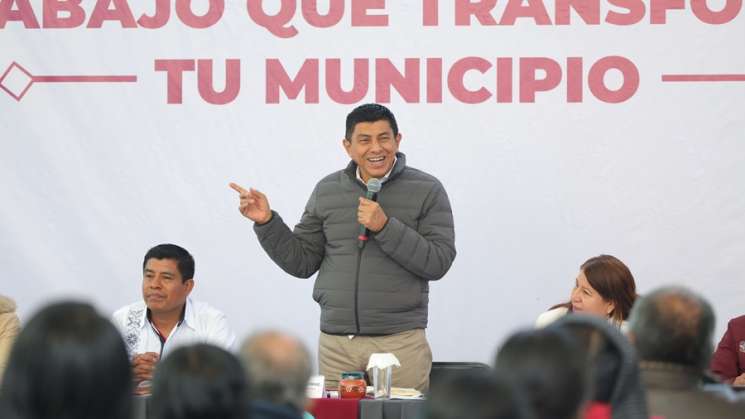 Inicia Gobernador de Oaxaca gira de trabajo 2025 