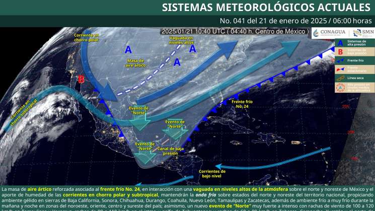 Se pronostica tiempo inestable en mayor parte de Oaxaca 