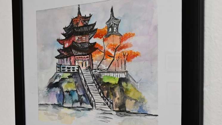 Premian a ganadores de concurso de dibujo China en mi imaginación