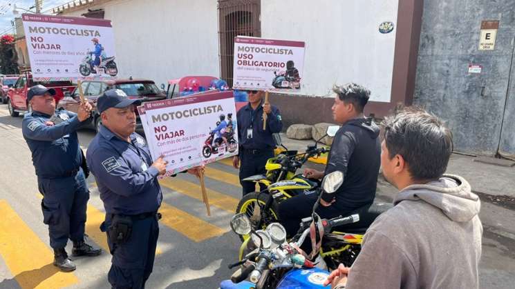 Concientiza Policía Vial Estatal a conducir con precaución