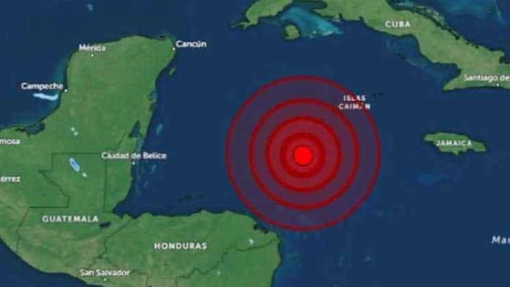 Sacude sismo en caribe de 7.6, continúan réplicas 